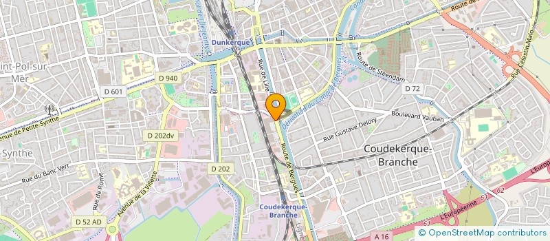 localisation de l'entreprise MINERAUX KOLLEE à COUDEKERQUE-BRANCHE