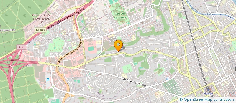 localisation de l'entreprise MINERVA  NANCY