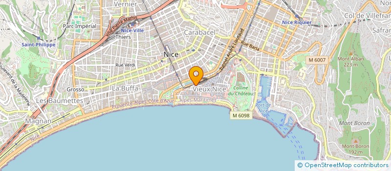 localisation de l'entreprise MINERVA  NICE