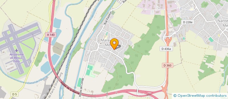 localisation de l'entreprise MINERVA SOLUTION à MAREUIL-LES-MEAUX
