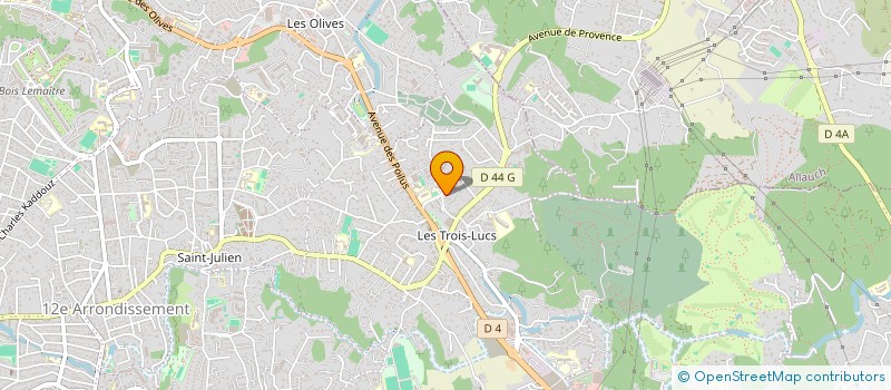 localisation de l'entreprise MINERVE 83 à MARSEILLE