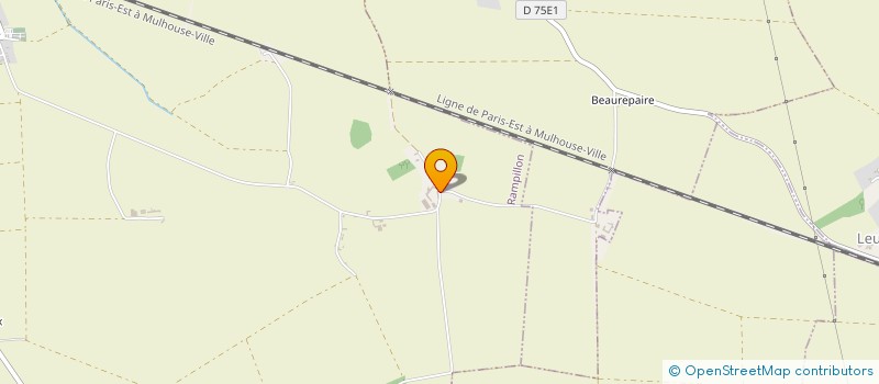 localisation de l'entreprise MINERVE  RAMPILLON