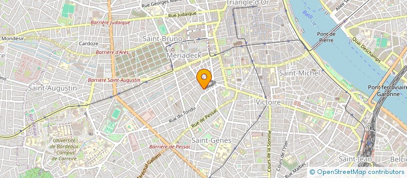 localisation de l'entreprise MINERVIUS  BORDEAUX