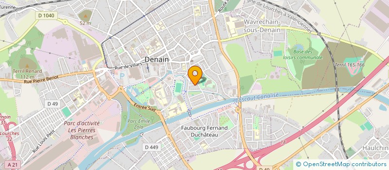 localisation de l'entreprise MINES DE RIENS à DENAIN