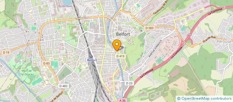 localisation de l'entreprise MINES FLOOR EVENTS à BELFORT