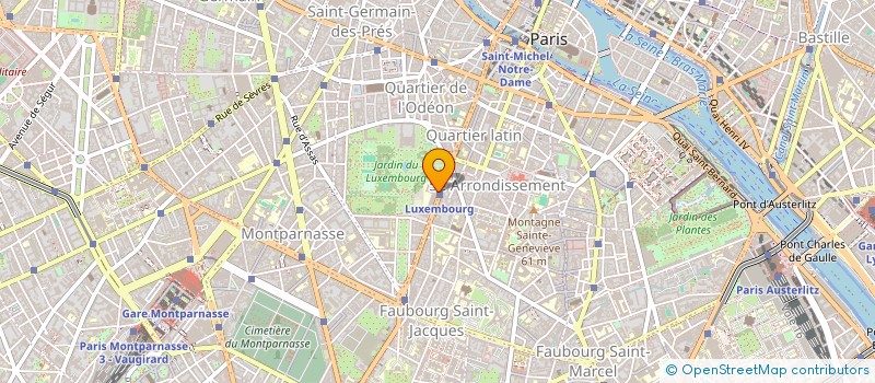 localisation de l'entreprise MINES PSL EXED  PARIS