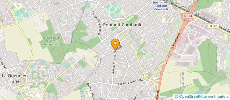 localisation de l'entreprise MINESIO à PONTAULT-COMBAULT