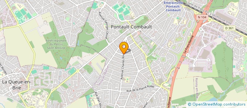 localisation de l'entreprise MINESIO à PONTAULT-COMBAULT