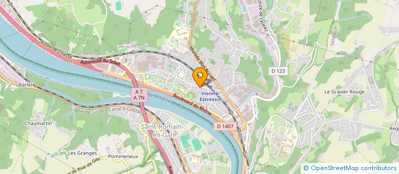 localisation de l'entreprise MINESTRONE PARTY  VIENNE