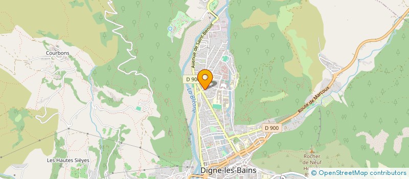 localisation de l'entreprise MINESYS à DIGNE-LES-BAINS