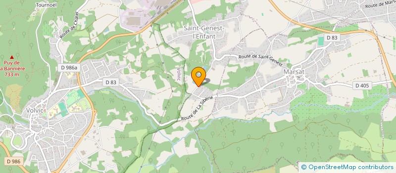 localisation de l'entreprise MINET  MALAUZAT