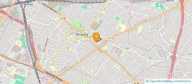 localisation de l'entreprise MINET JEAN ET MINET ROSA  DRANCY