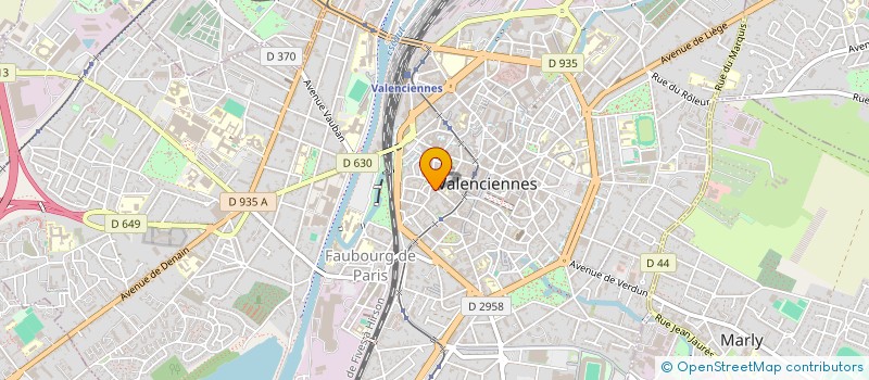 localisation de l'entreprise MINET-MATHIEU à VALENCIENNES