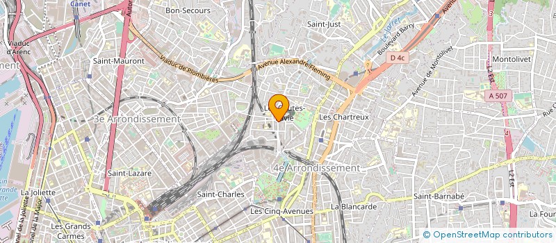 localisation de l'entreprise MINETTO MICHELINE ET ODER JEAN VINCENT à MARSEILLE