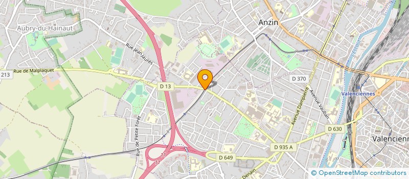 localisation de l'entreprise MINEUR BECOURT SYSTEMES à VALENCIENNES