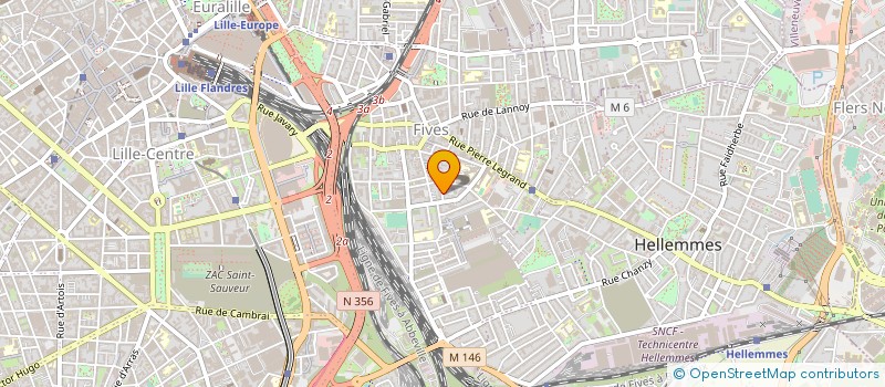 localisation de l'entreprise MINEXI  LILLE