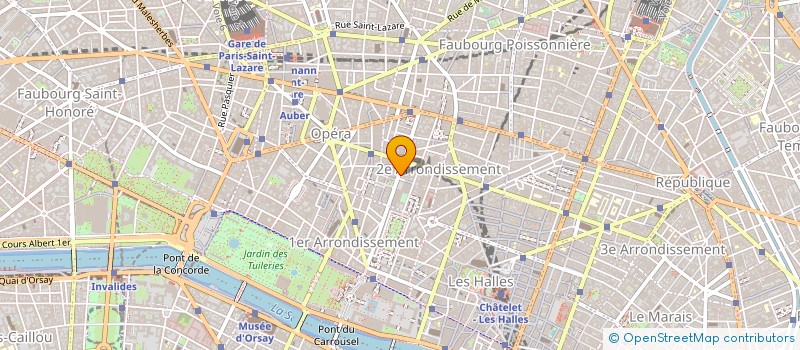 localisation de l'entreprise MINEXIS à PARIS