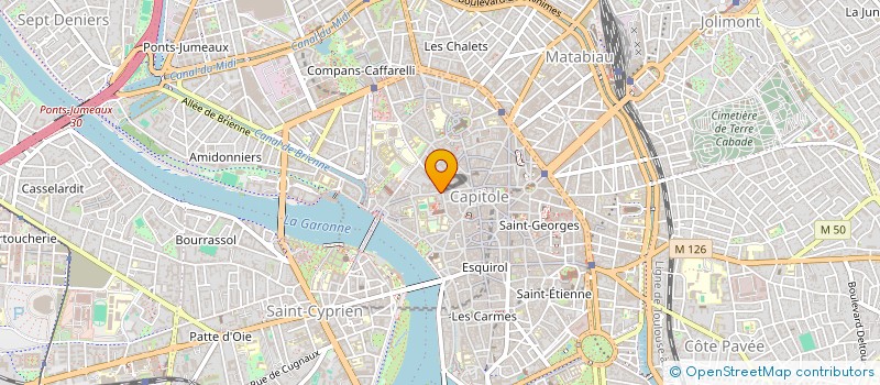 localisation de l'entreprise MINFOO à TOULOUSE