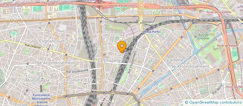 localisation de l'entreprise MING  PARIS