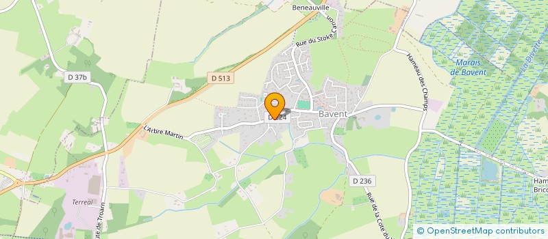 localisation de l'entreprise MING MEN  BAVENT