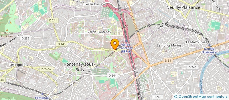 localisation de l'entreprise MING'S à FONTENAY-SOUS-BOIS
