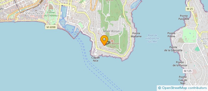 localisation de l'entreprise MING TOUR SERVICE à NICE
