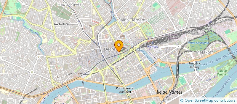 localisation de l'entreprise MINGAZ USUREAU à NANTES