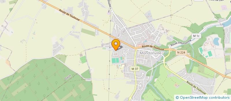 localisation de l'entreprise MINGDA FRANCE  MONDONVILLE