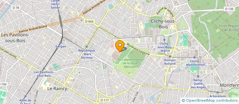 localisation de l'entreprise MINGDE INTERNATIONAL  CLICHY-SOUS-BOIS