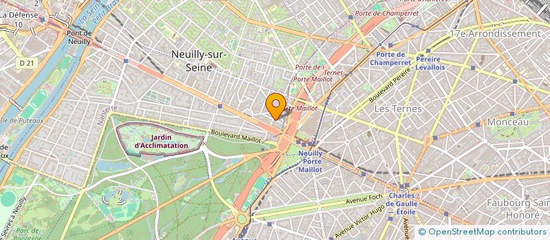 localisation de l'entreprise MINGUET PIERR à NEUILLY-SUR-SEINE