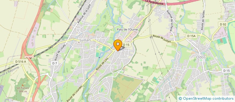 localisation de l'entreprise MINGUEZ MARGAUX  JUILLAN