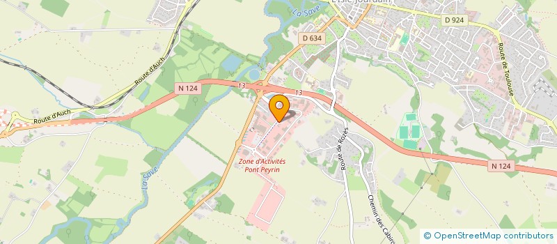 localisation de l'entreprise MINGUEZ SANTE  L'ISLE-JOURDAIN