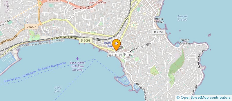 localisation de l'entreprise MINH HUONG à ANTIBES