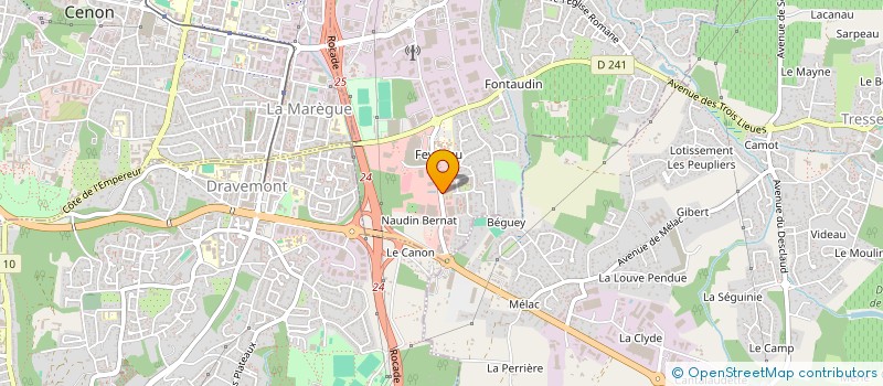 localisation de l'entreprise MINH HUY  ARTIGUES-PRES-BORDEAUX