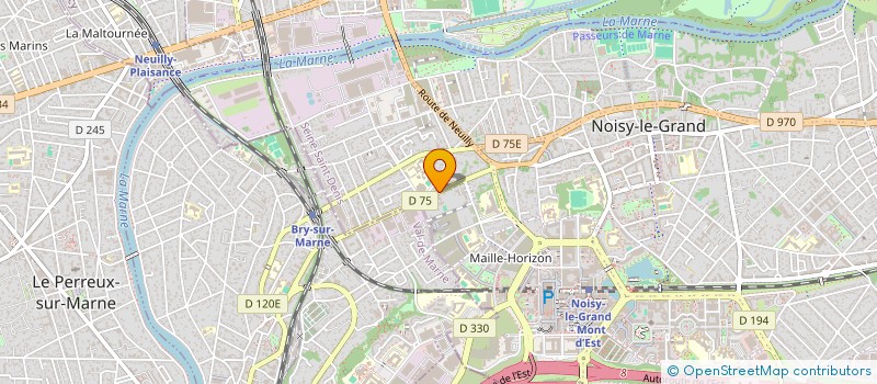 localisation de l'entreprise MINH VY  NOISY-LE-GRAND