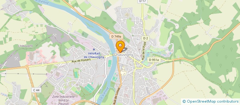 localisation de l'entreprise MINHCHI  CHAUVIGNY