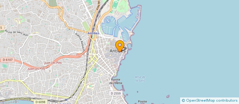 localisation de l'entreprise MINI à ANTIBES
