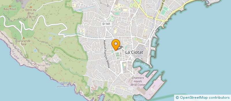 localisation de l'entreprise MINI AND CO à LA CIOTAT