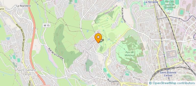 localisation de l'entreprise MINI AUTO 63  SAINT-ETIENNE