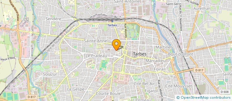 localisation de l'entreprise MINI-AUTO PYRENEES  TARBES