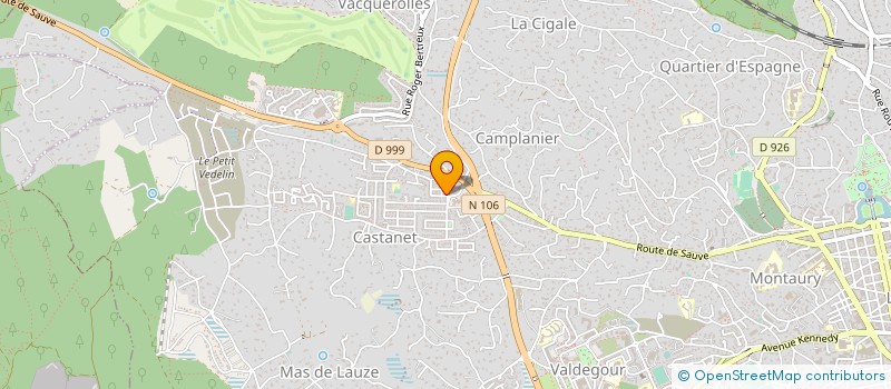 localisation de l'entreprise MINI BAR TABACS à NIMES