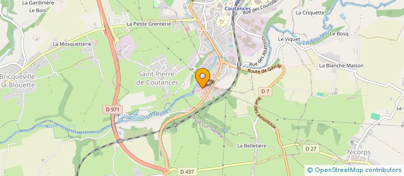localisation de l'entreprise MINI BATEAU CLUB COUTANCAIS  SAINT-PIERRE-DE-COUTANCES