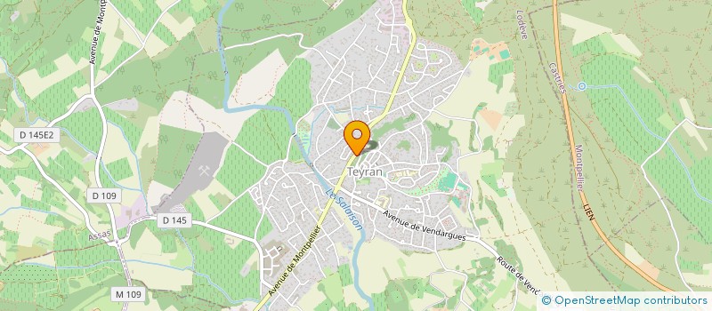 localisation de l'entreprise MINI BOLIDE MONTPELLIERAIN  TEYRAN