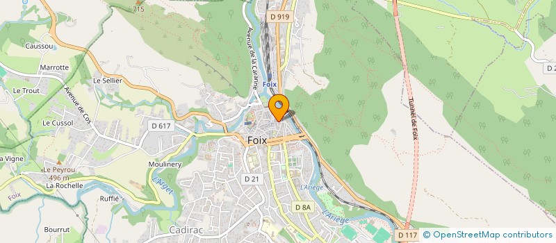localisation de l'entreprise MINI BOUT  FOIX