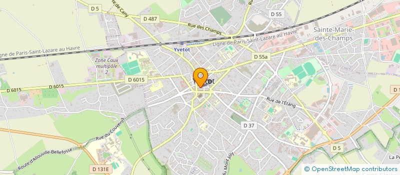 localisation de l'entreprise MINI BOX à YVETOT