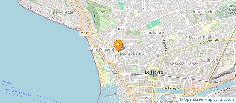 localisation de l'entreprise MINI-BROUDIC à LE HAVRE