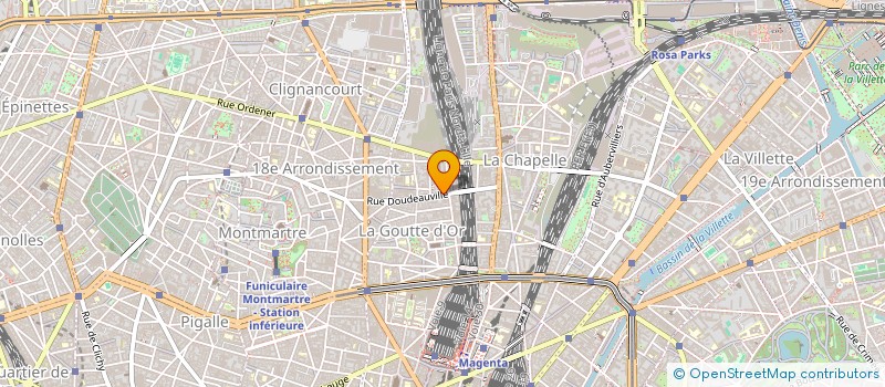 localisation de l'entreprise MINI CHATEAU ROUGE  PARIS