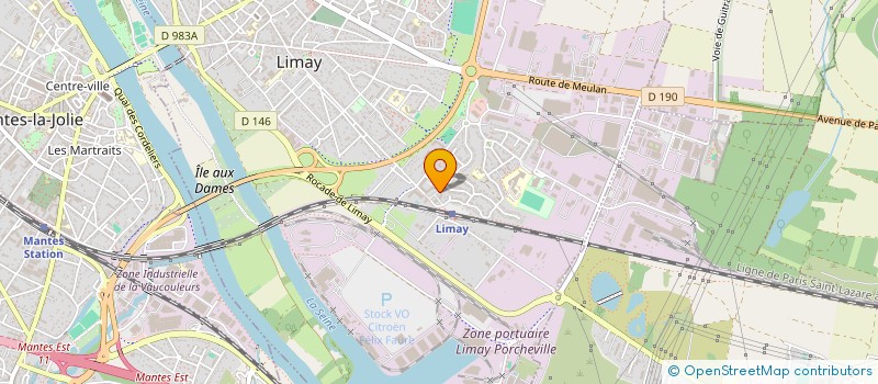 localisation de l'entreprise MINI CHATEAU ROUGE  LIMAY