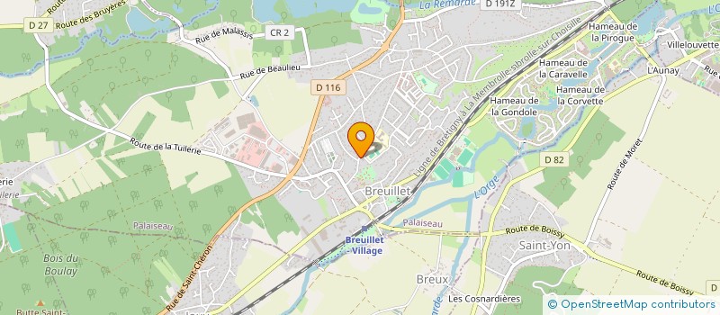 localisation de l'entreprise MINI&CO  BREUILLET