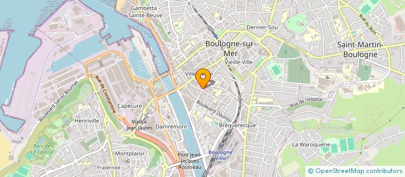 localisation de l'entreprise MINI COUPE BOULOGNE SUR MER à BOULOGNE-SUR-MER